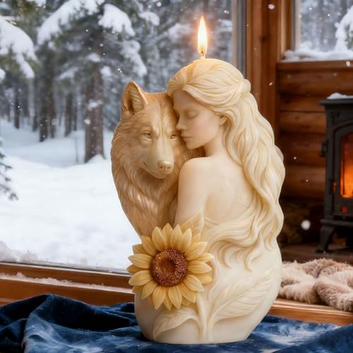 Wolf Angel Flower Mold (xre-GJ-208)