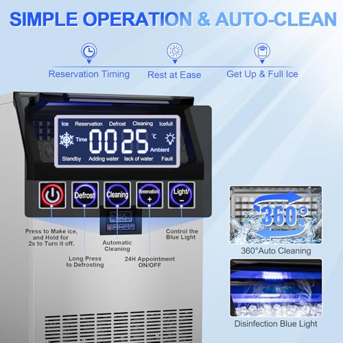 Commercial Ice Maker Machine 350Lbs