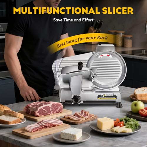 Meat Slicer Machine with Teflon Non (Dual Blades Blade)