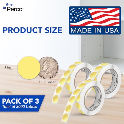Metallic Gold Perforated Round Circle Dot Sticker 1 (Metallic Gold / 1 Inch)