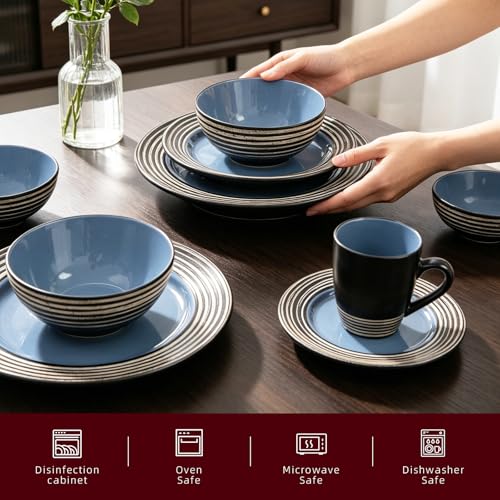 HomeVss 16 Piece Dinnerware Set