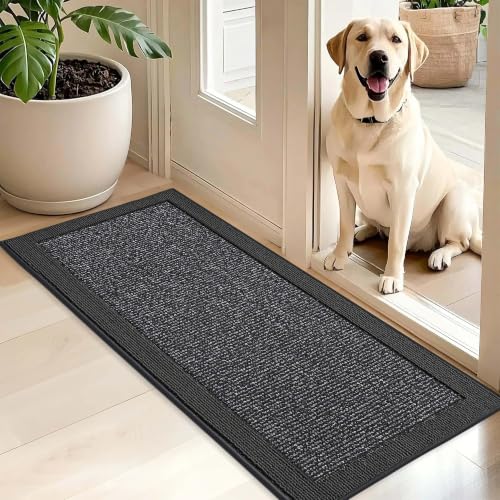 Indoor Door Mat 20" x 48" (Charcoal / 20" X 48" (Rectangular))