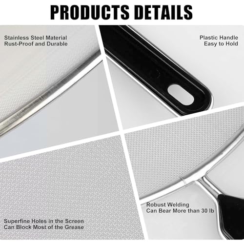 Splatter Screen for Frying Pan