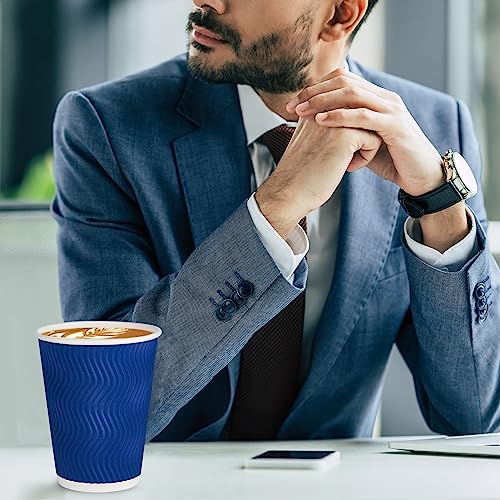 Disposable Paper Coffee Cups (12oz-120pack)