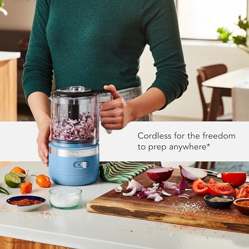 5 Cup Food Chopper Cordless KFCB519VB (Blue Velvet / 5 Cup / Cordless 5 Cup)