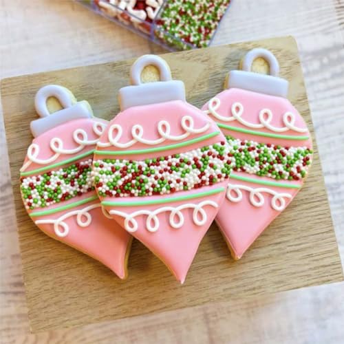 Christmas Ornament Cookie Cutters 8Pcs