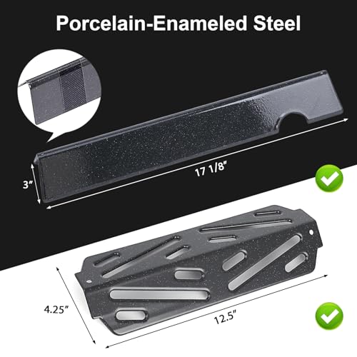 Genesis ii E 310 Grill Replacement Parts 66032 66795 Flavorizer Bars 66040 66685 Heat Deflectors for Weber Genesis ii Grill Parts GS4 (17.12" x 3" x 2.121" - 66795 Genesis II / LX 300)