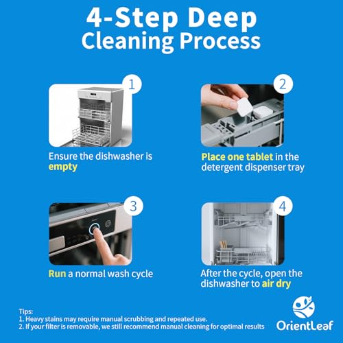 Dishwasher Cleaning Tablets (9 Count)