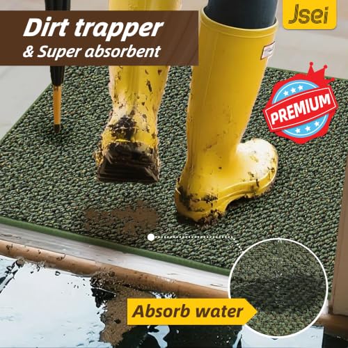 Dirt Trapper Door Mat 24" x 60" (Green / 24'' X 60'')