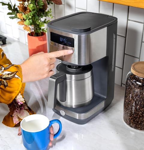 10 Cup Programmable Drip Coffee Maker with Thermal Carafe (Thermal Carafe)