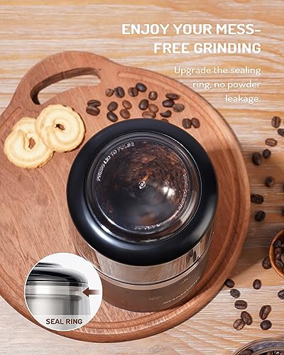 Super Silent Coffee Grinder (Gray / 1 Bowl)