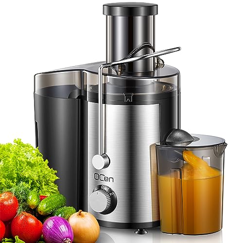 Juicer Machine 800W Centrifugal Juicer with Wide Mouth Feed Chute