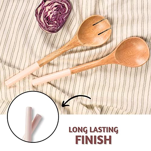 Salad Servers or Salad Tongs (Pink / 12 inch)