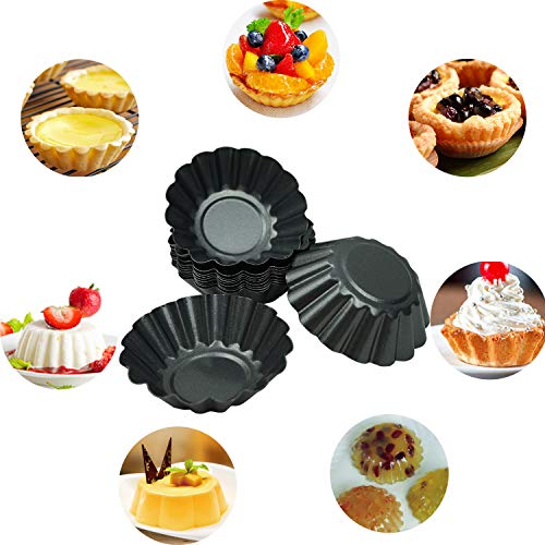 12 Pack Egg Tart Pan (bigger 3")