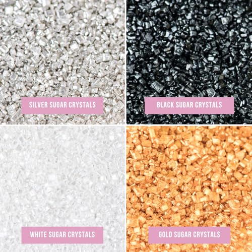Sprinkles 4 Pack Sugar (Metallic)