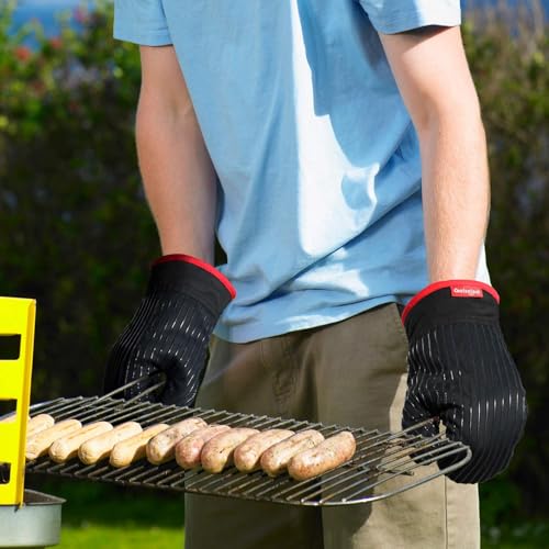 Oven Mitts and Pot Holders Set (Oven Mitts and Pot Holders Set Black)
