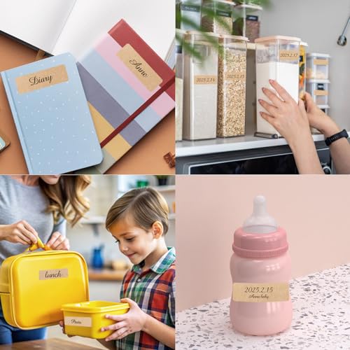 Removable Kraft Label Stickers