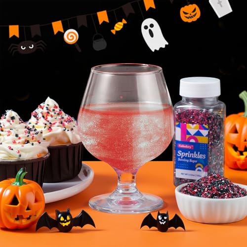 Sanding Sugar Edible Glitter Stars Mix (Halloween)