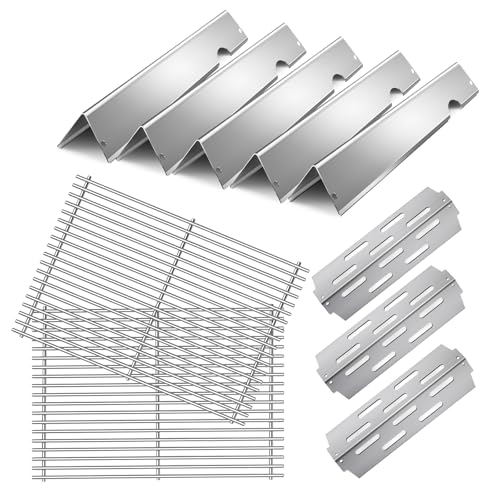 Stainless Steel 66095 Grill Grates for Weber Genesis 2 Grill Parts 66032 Flavorizer Bars 66795 Heat Deflector for Weber Genesis ii E
