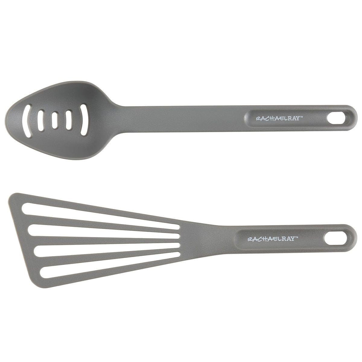Cucina Nonstick Cookware (Sea Salt Gray / 12 Piece Porcelain Enamel)