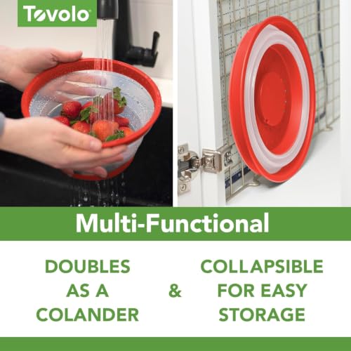 Microwave Splatter Cover for Food (Candy Apple Red / Small/Medium/Large - 3-Pack)