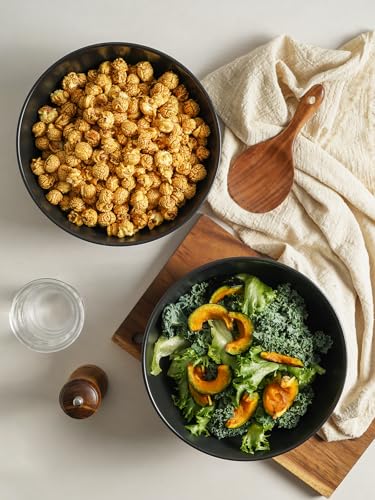 Large Serving Bowls (9.5 Inch / Matte Black)