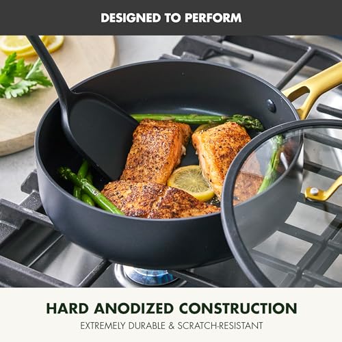 Nonstick Reserve Pro 10 Piece Cookware Set (Black / 10 Piece Cookware Set)
