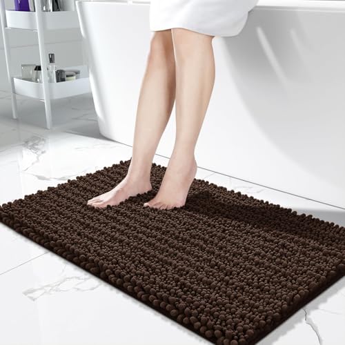 Long Bathroom Rugs Non Slip Washable 44x24 Inch (7.35 Sq Ft)