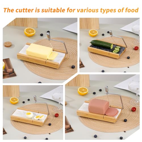 Marble Cheese Slicer (White)