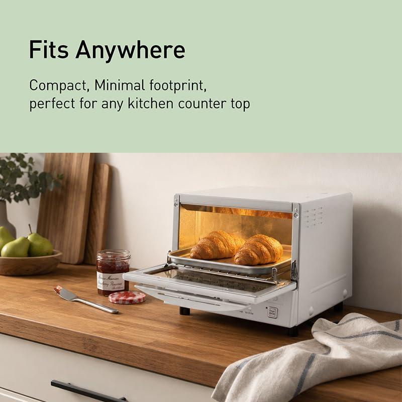 FlashXpress Toaster Oven Countertop (FlashXpress Compact / White)