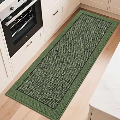 Kitchen Runner Rug 24"x60" (Green / 24" X 60" (Rectangular))
