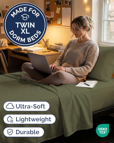Twin XL 3 Piece Sheet Set (15 - Sage Green / Twin XL)