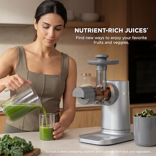 NeverClog Cold Press Juicer (Gray)