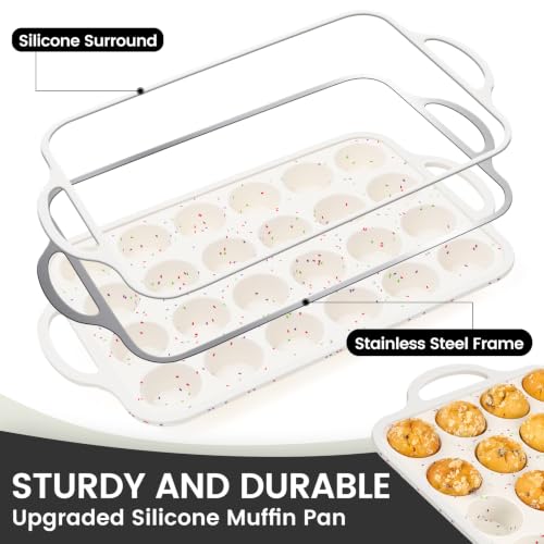 Mini Muffin Pan with Metal Reinforced Frame (Mini)