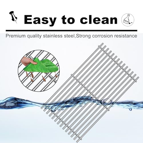 Grill Grates Parts for Weber Genesis II E (Silver 9MM)