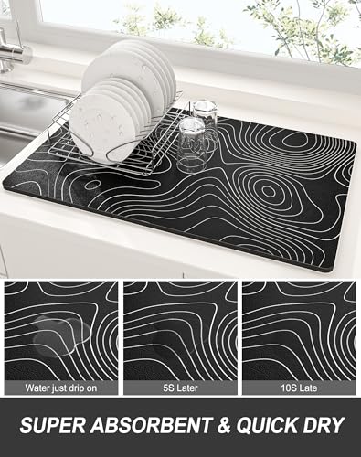 Dish Drying Mat for Kitchen Counter