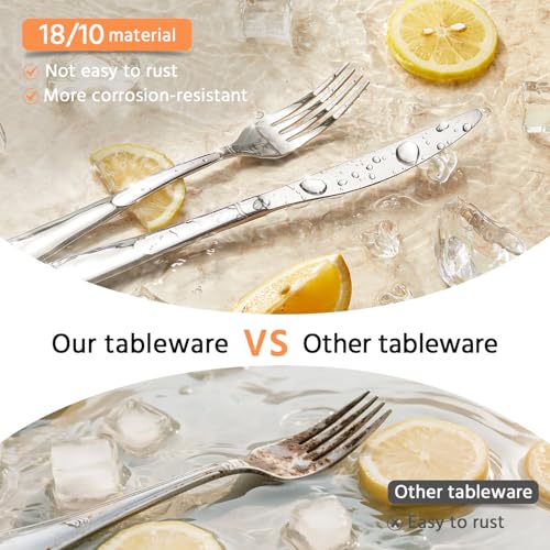 65 Piece Flatware Set (65-Piece / Silver)