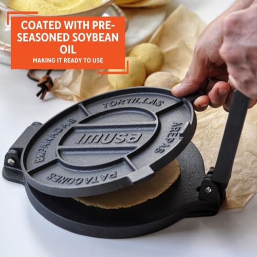 USA Tortilla Press (Cast Iron / 10 Inch)