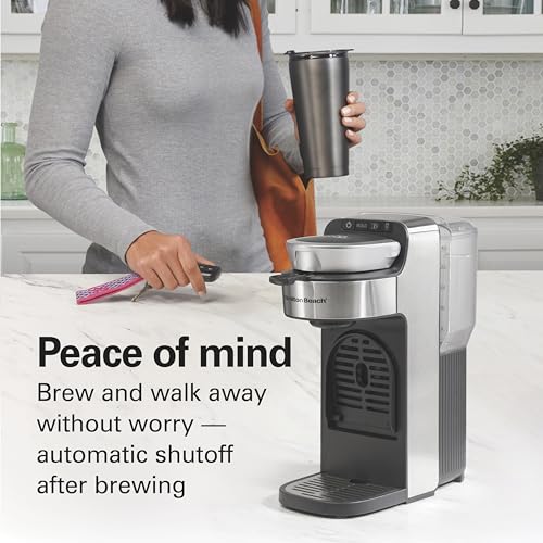 The Scoop Single Serve Coffee Maker & Fast Grounds Brewer for 8