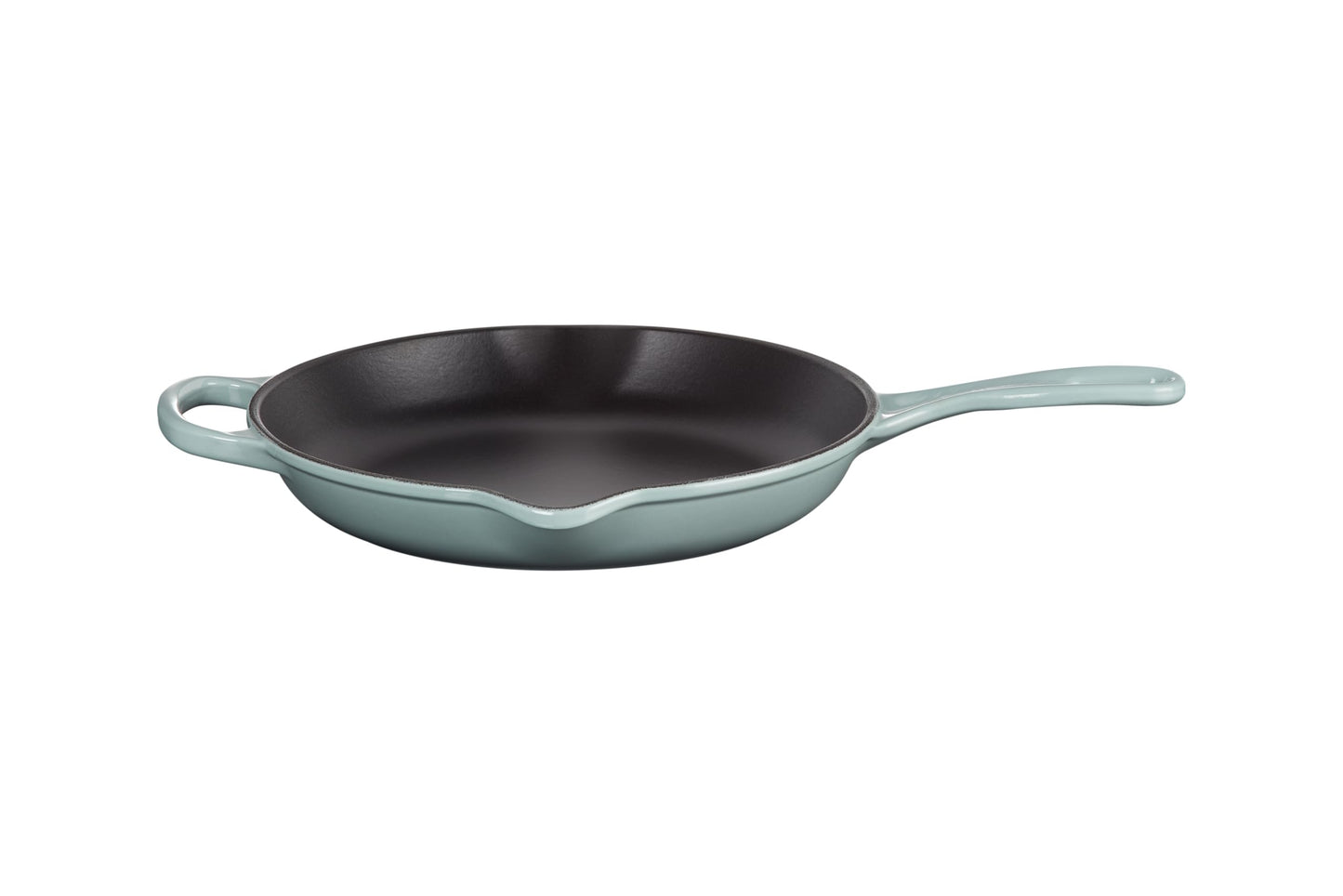 Enameled Cast Iron Signature Round Skillet (10.25" / Sea Salt)