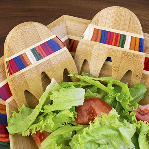 Baltique Marrakesh Collection Salad Hands Serving Utensils (Salad Hands)