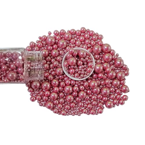 Edible Rose Gold Sugar Pearls Candy Sprinkles 120G (4.23 Ounce)