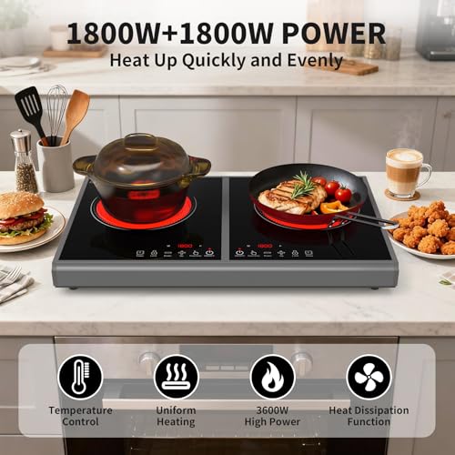Electric Cooktop (2 burner electric cooktop)