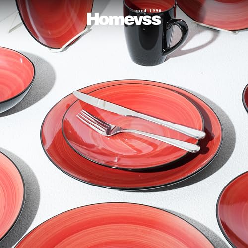 Stoneware Sonoma 16pc Dinnerware Set (16pc Set / Red)