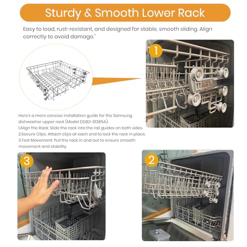 Dishwasher DD82 (DD82-01385B Middle Dishrack)