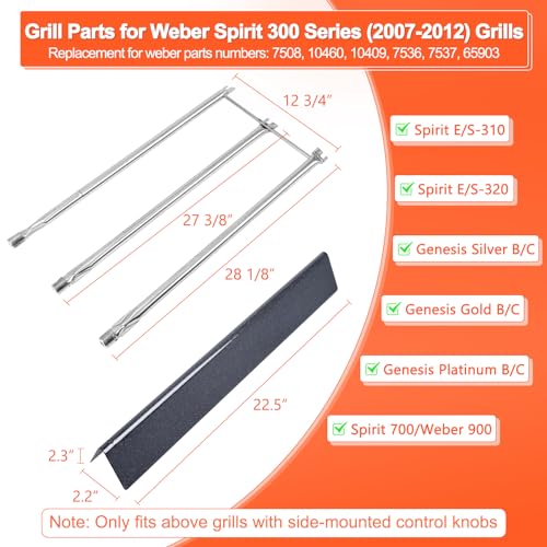 Grill Parts for Weber Genesis Silver B (L4 22.5")