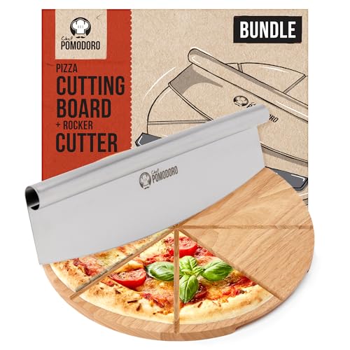 Stainless 14 inch Pizza Cutting Board
