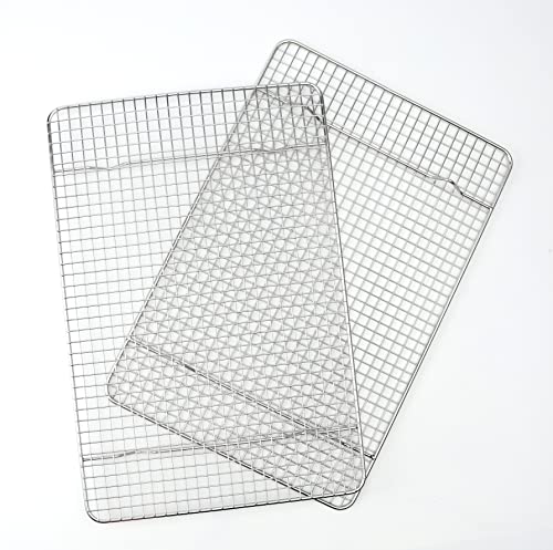 10" x 15" Stainless Steel Cooling Rack for Baking (2 Pack / 10"x15")