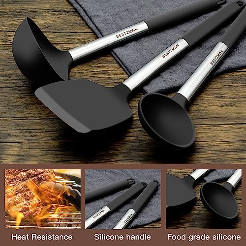 Kitchen Utensils Set (Black)