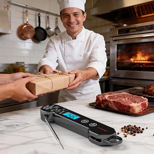 Professional Digital Meat Thermometer Instant Read Waterproof